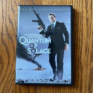 📀JAMES BOND - “Quantum of Solace” two disc special edition DVDs.